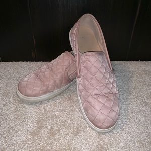 Quilted Pink Flats